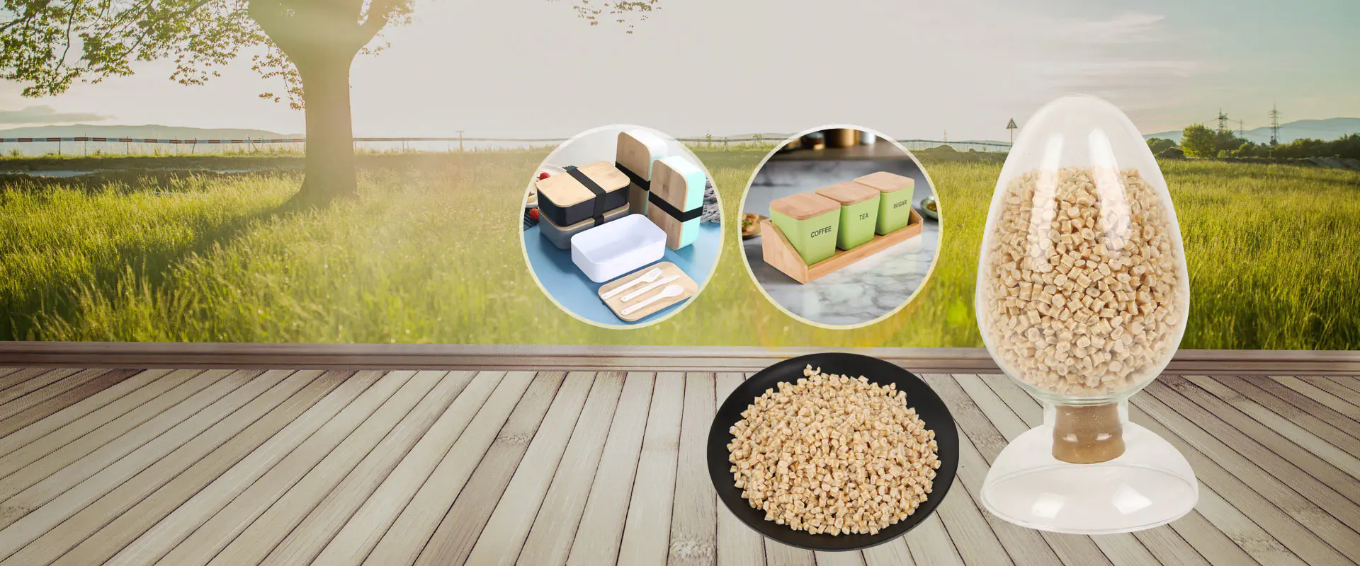 Lieferant von Bambusfaser-Kunststoff