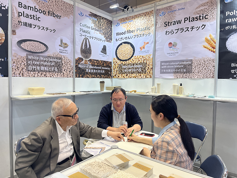 Jiangsu Jinhe High-Tech Osaka High-Performance-Kunststoffausstellung erfolgreich: Innovative biologische Materialien haben internationale Aufmerksamkeit gewonnen und die globale grüne Transformation gefördert